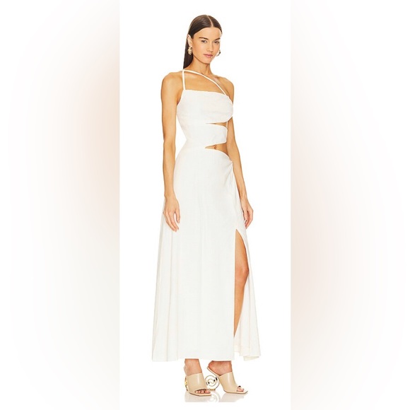 NWT Cult Gaia Therese Linen Dress - Picture 4 of 13